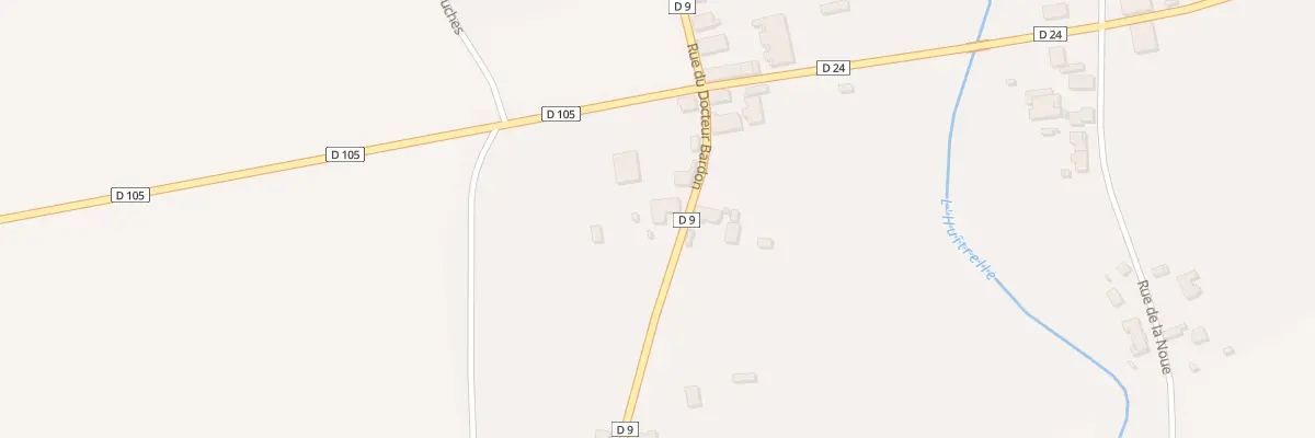 Plan du 5 Rue du Docteur Bardon à Lhuître