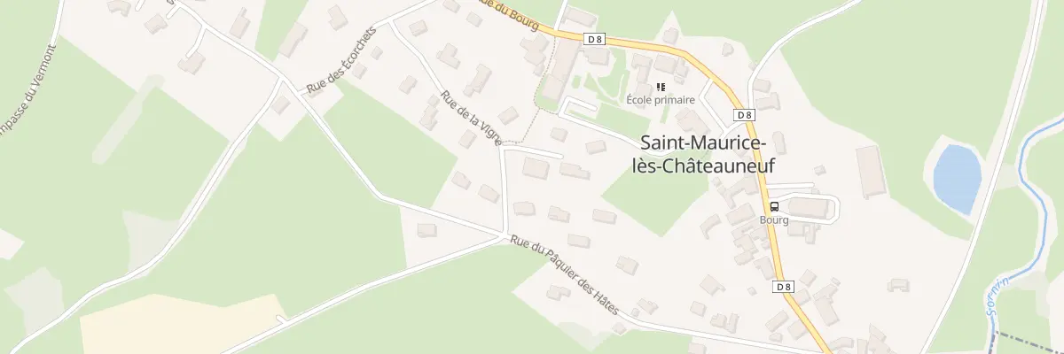 Plan du 66 Rue de la Vigne à Saint-Maurice-lès-Châteauneuf