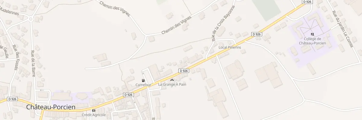 Plan du 47 Rue de Sommevue à Château-Porcien