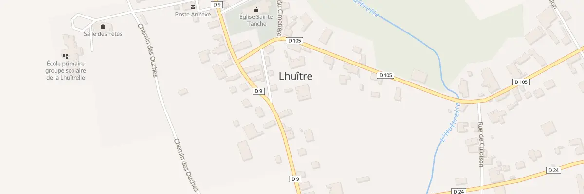 Plan du 28 Rue du Docteur Bardon à Lhuître