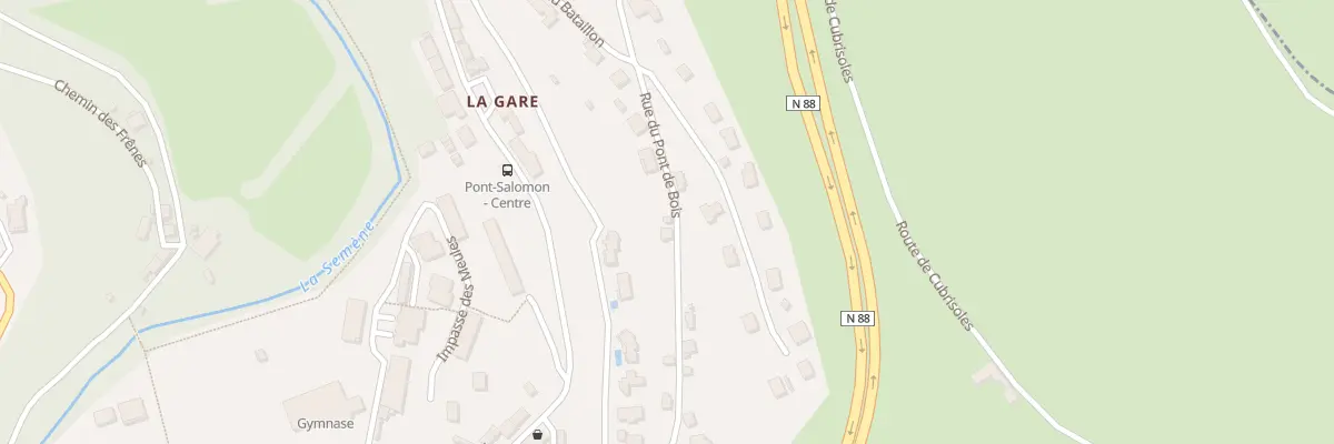 Plan du 7 Rue du Pont de Bois à Pont-Salomon