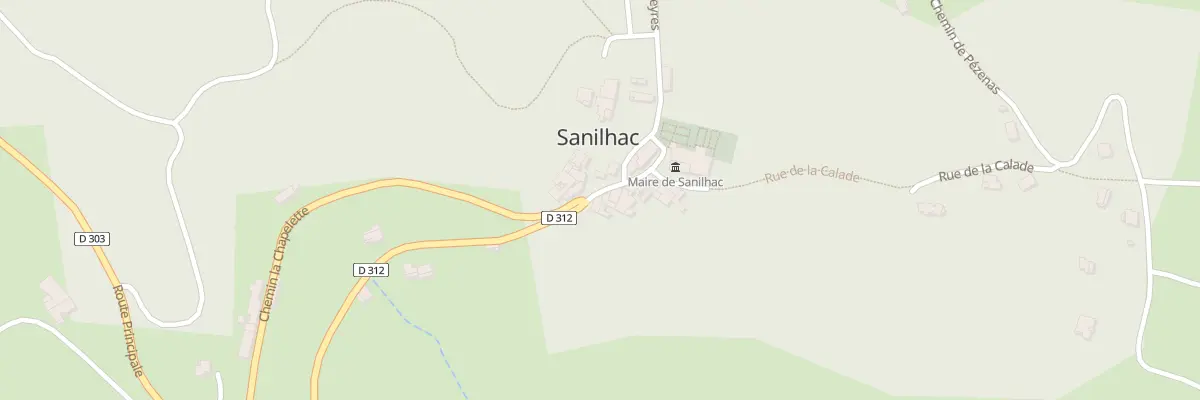 Plan du 5305 Le Village à Sanilhac