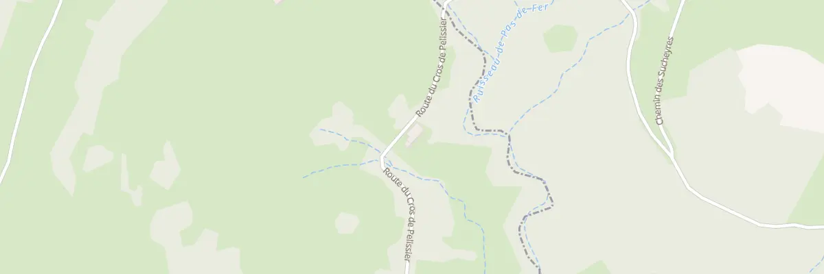 Plan du 5078 Berny à Sagnes-et-Goudoulet