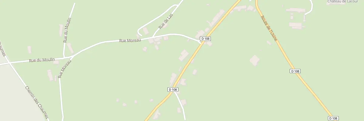 Plan du 16 Rte de Molphey - Lacour à Lacour-d’Arcenay