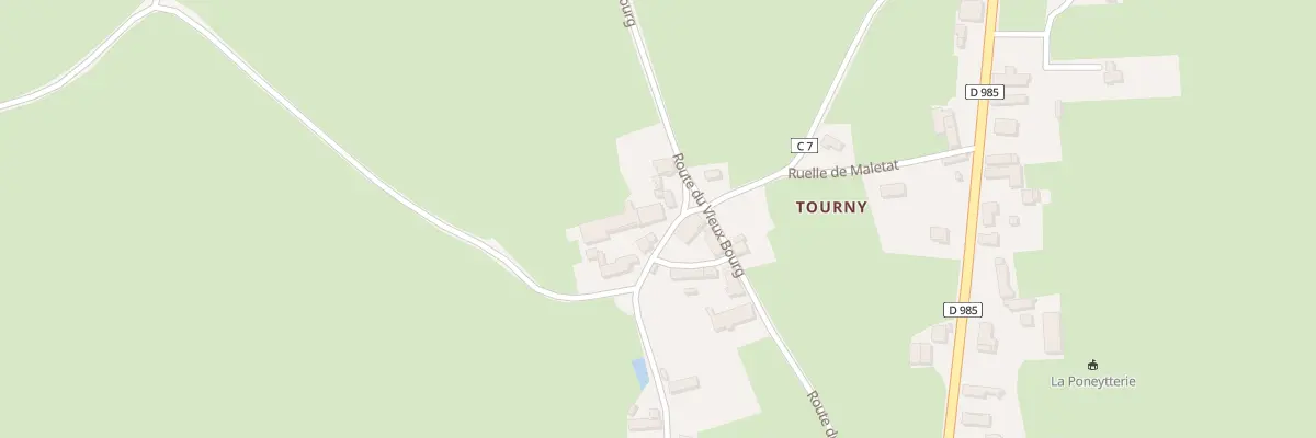 Plan du 5116 Tourny à Changy