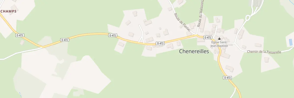 Plan du 5001 Le Suchairoux à Chenereilles