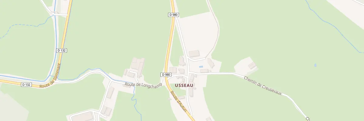 Plan du 5007 Usseau à Lucenay-l’Évêque