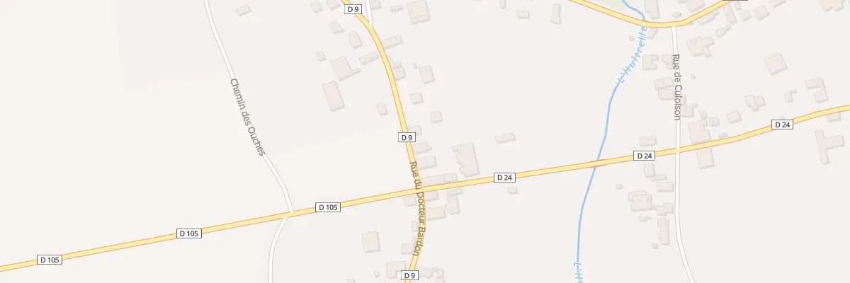 Plan du 20B Rue du Docteur Bardon à Lhuître