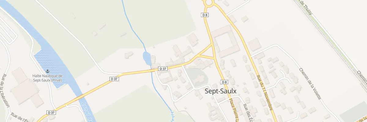 Plan du 2A Rue du Moulin à Sept-Saulx