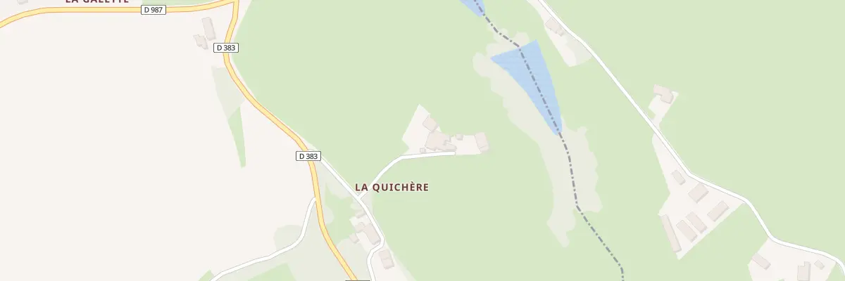 Plan du 159 Che de la Quichère à Saint-Martin-de-Lixy