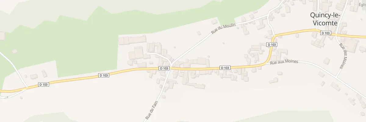 Plan du 9002 Rue des Roches à Quincy-le-Vicomte