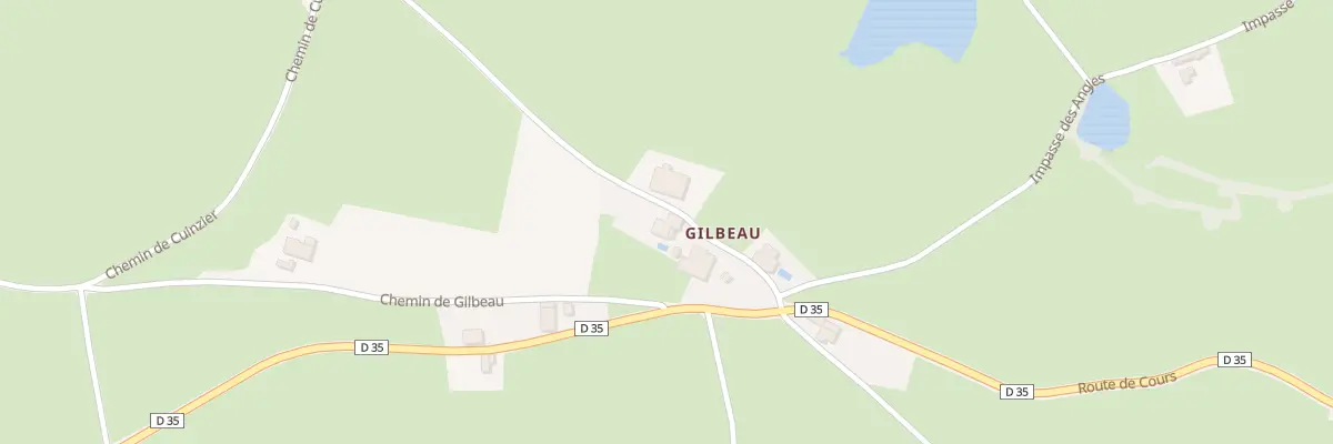 Plan du 5135 Gilbeau à Jarnosse