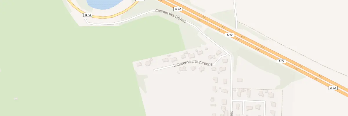 Plan du 10 Lot La Varenne à Veauchette