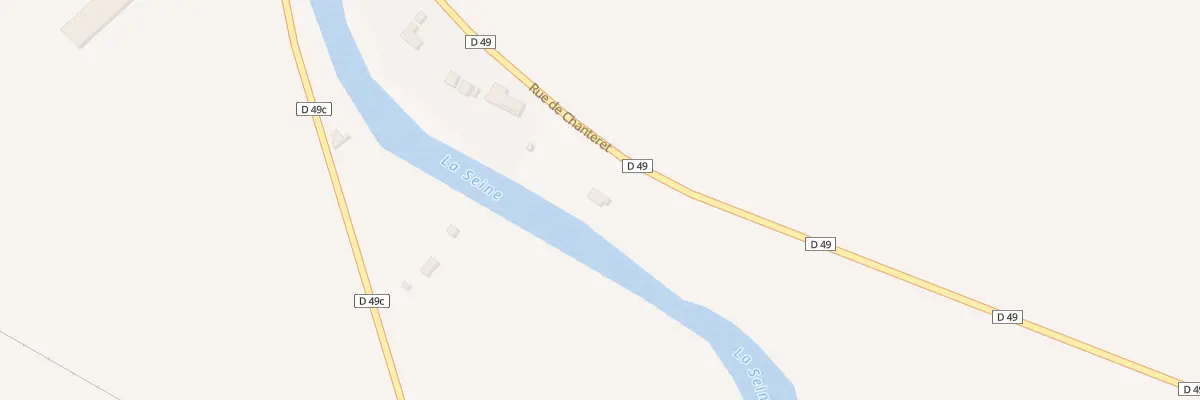 Plan du 46 Rue de Chanteret à Chappes