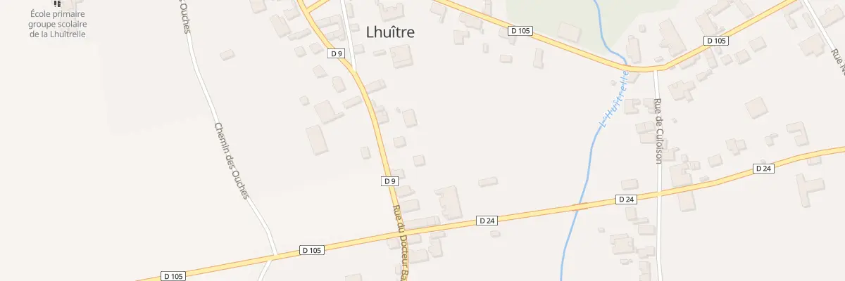 Plan du 22 Rue du Docteur Bardon à Lhuître