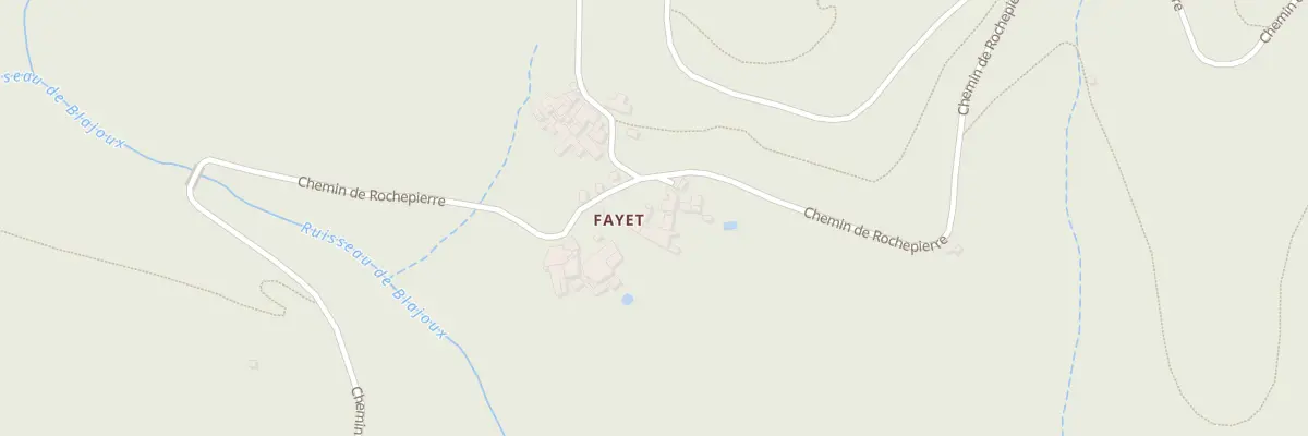 Plan du 5114 Fayet à Sanilhac