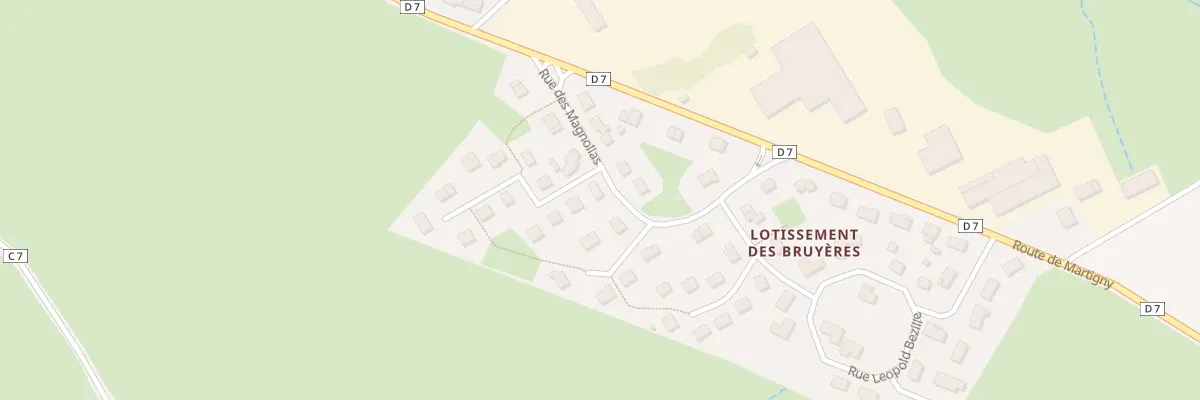 Plan du 6 Rue des Magnolias à Génelard