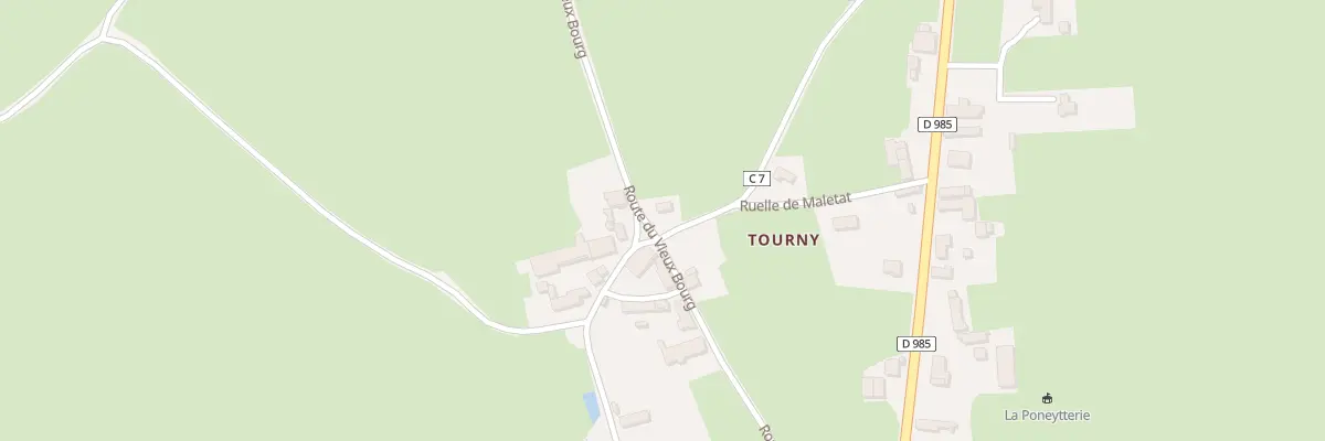 Plan du 5225 Les Lards à Changy