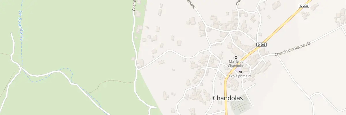 Plan du 9 Che du Serre à Chandolas