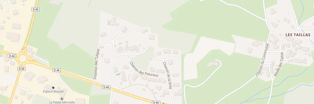 Plan du 7 Che de la Drey à Sainte-Sigolène
