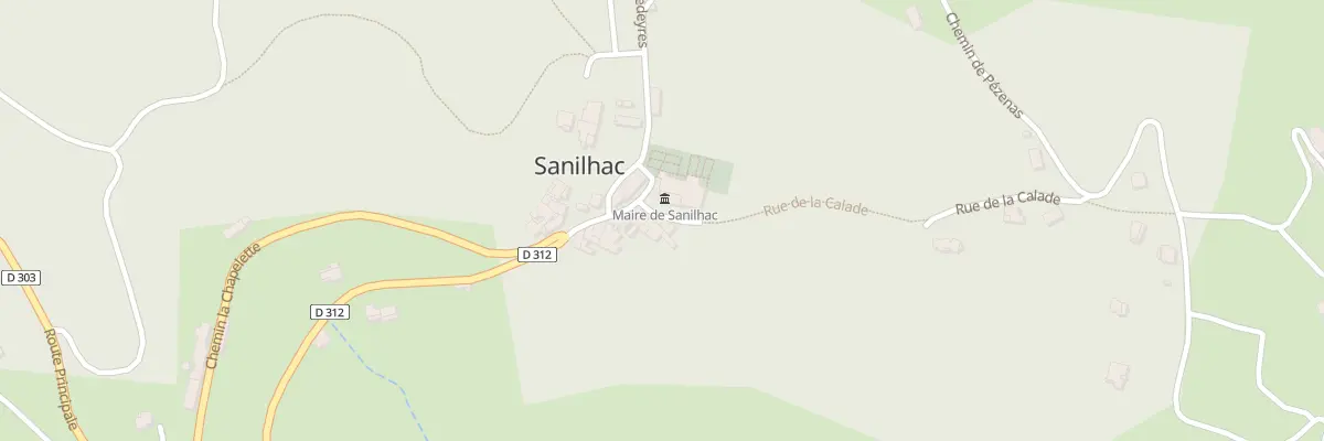 Plan du 5193 Le Village à Sanilhac