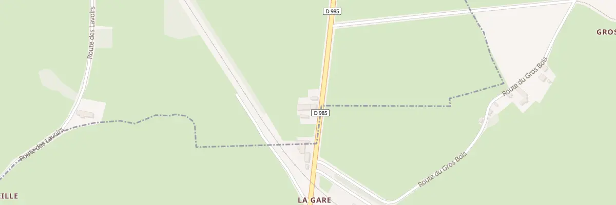 Plan du 5051 Les Champs à Changy