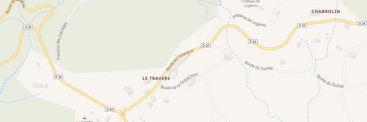 Plan du 3415 Rte du Tanargue à Joannas