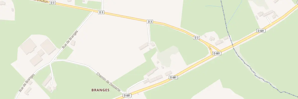 Plan du 18 Rte d’Autun à Monthelon