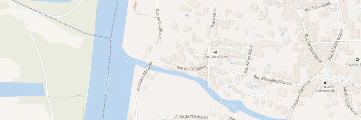 Plan du 10 Rue du Confluent à Andrézieux-Bouthéon
