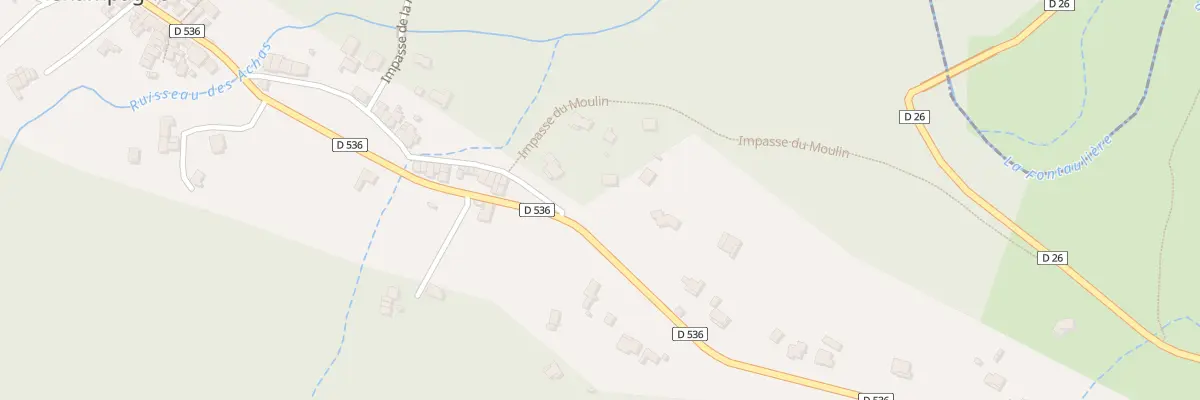 Plan du 430 Rte du Gerbier de Jonc à Meyras