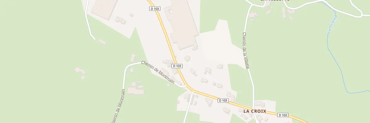 Plan du 794 Rte de Ste Colombe à Saint-Just-la-Pendue