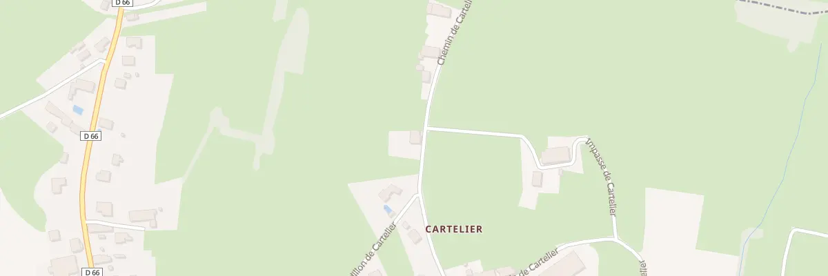 Plan du 531 Che de Cartelier à Mars