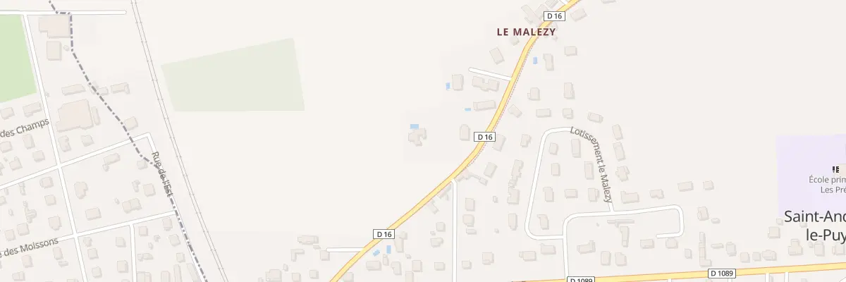 Plan du 229 Rue de Saint Cyr à Saint-André-le-Puy