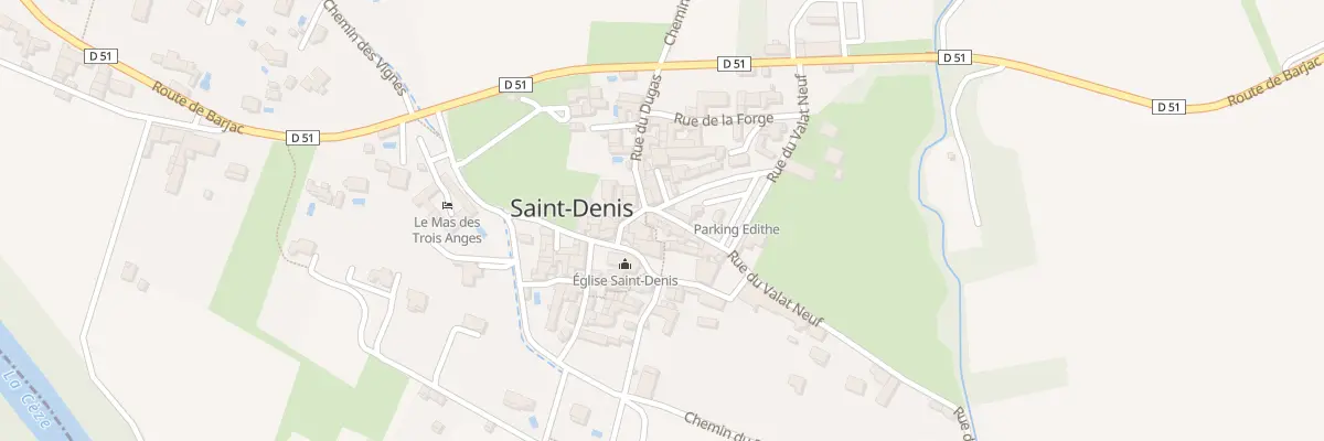 Plan du 5039 Rue du Porche à Saint-Denis