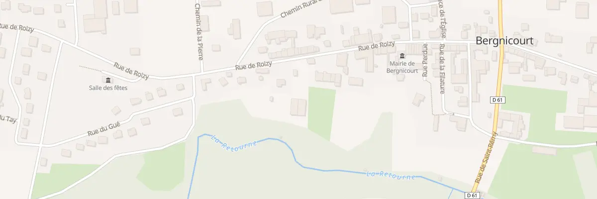 Plan du 29 Rue de Roizy à Bergnicourt