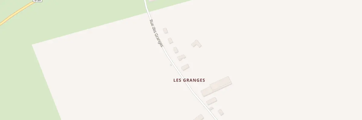 Plan du 14 Rue des Granges à Saulieu