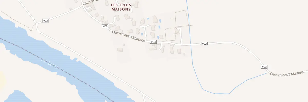 Plan du 268 Che des Trois Maisons à Rivas