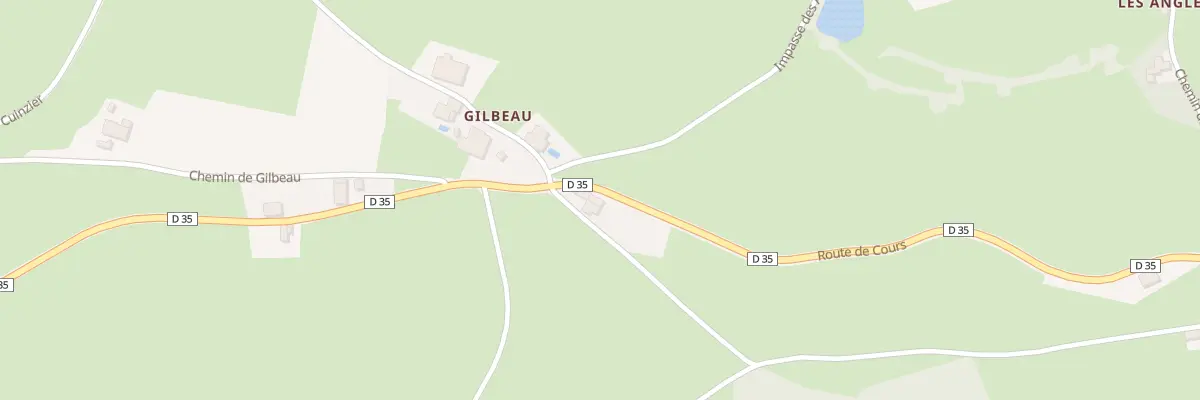 Plan du 5126 Gilbeau à Jarnosse