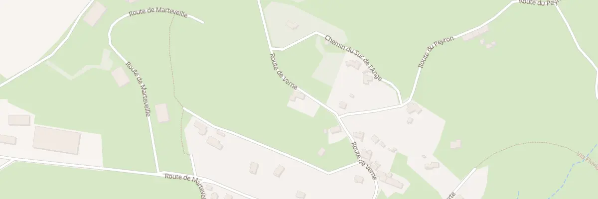 Plan du 2890 Rte de Verne à Lapte