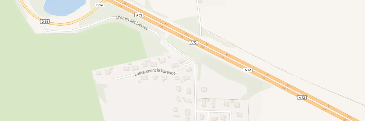 Plan du 15 Lot La Varenne à Veauchette