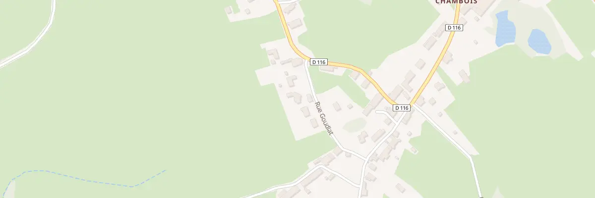 Plan du 6 Rue Goudiat à Tavernay