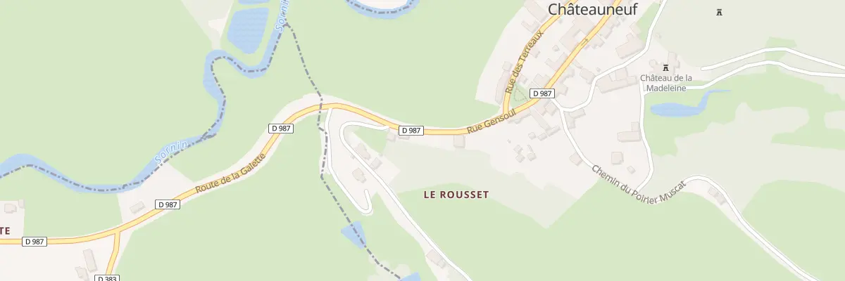 Plan du 5062 Le Bourg à Châteauneuf