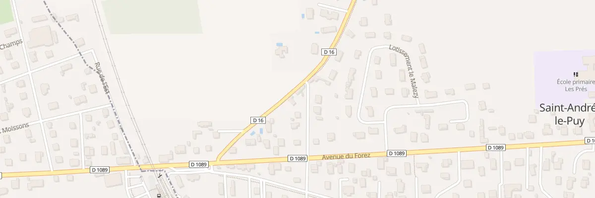 Plan du 154 Rue de Saint Cyr à Saint-André-le-Puy