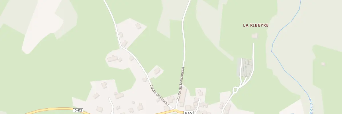 Plan du 85 Rte du Maisonnial à Chenereilles