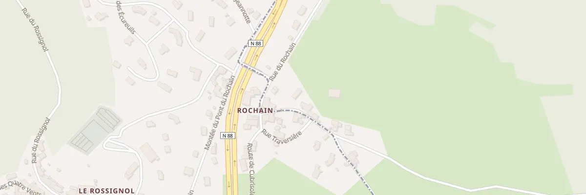 Plan du 519 Le Rochain à Saint-Ferréol-d’Auroure