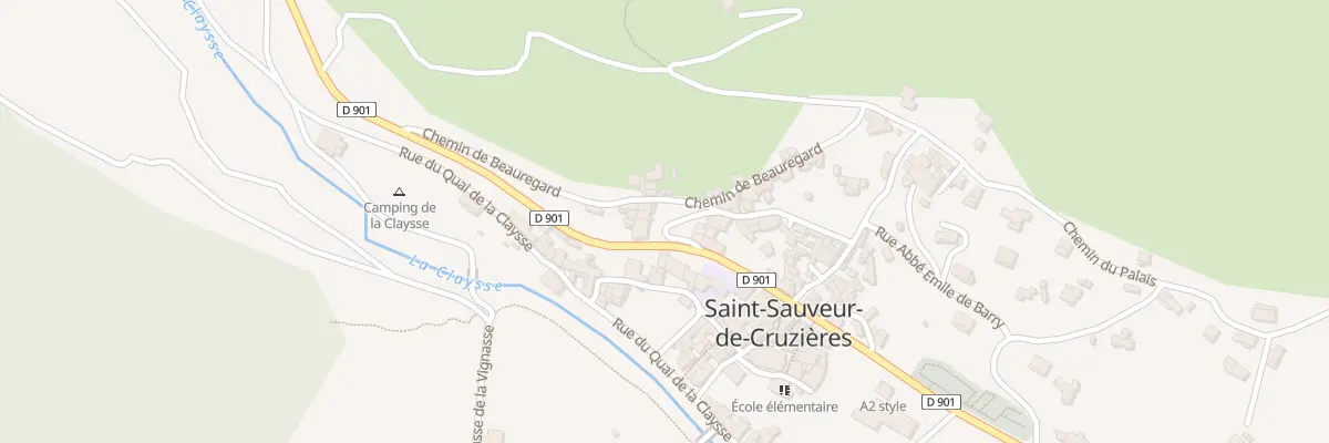Plan du 5087 Le Village à Saint-Sauveur-de-Cruzières
