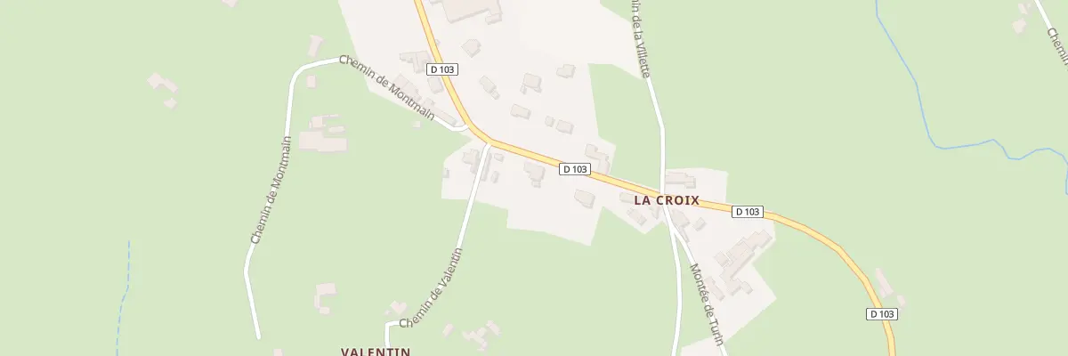 Plan du 925 Rte de Ste Colombe à Saint-Just-la-Pendue