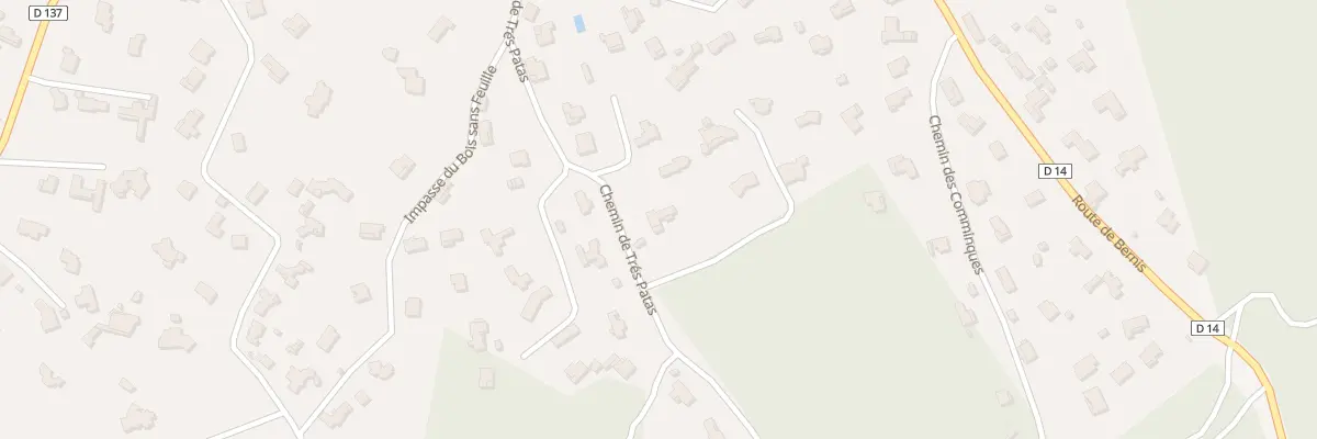 Plan du 527 Che de Trés Patas à Langlade