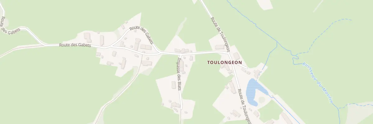 Plan du 5064 Toulongeon à La Chapelle-sous-Uchon