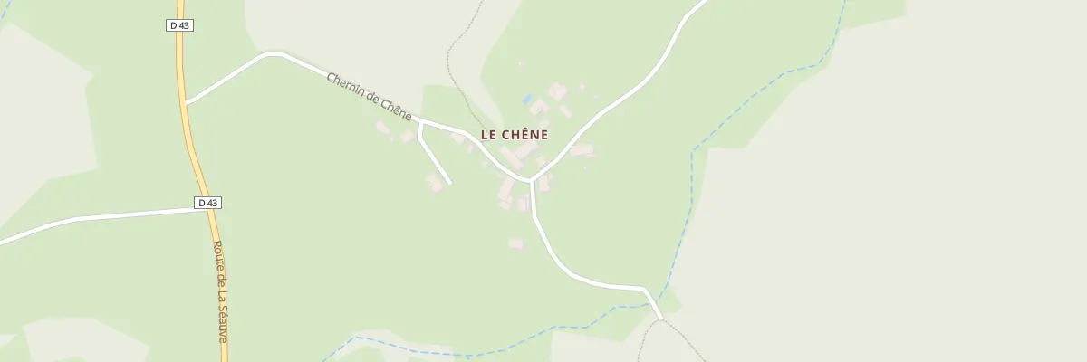 Plan du 12 Che de Chêne à Sainte-Sigolène